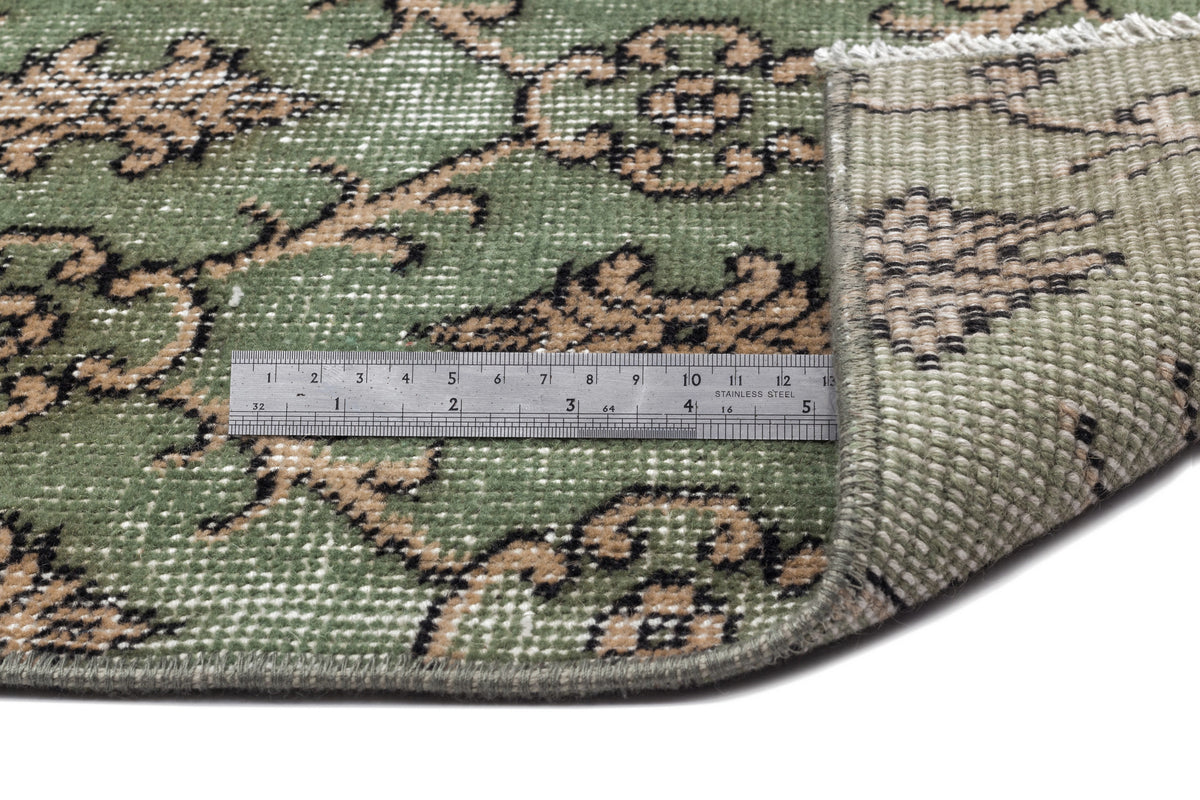 Retro Over Dyed Vintage Rug 6&#39;1&#39;&#39; x 9&#39;2&#39;&#39; ft 186 x 280 cm