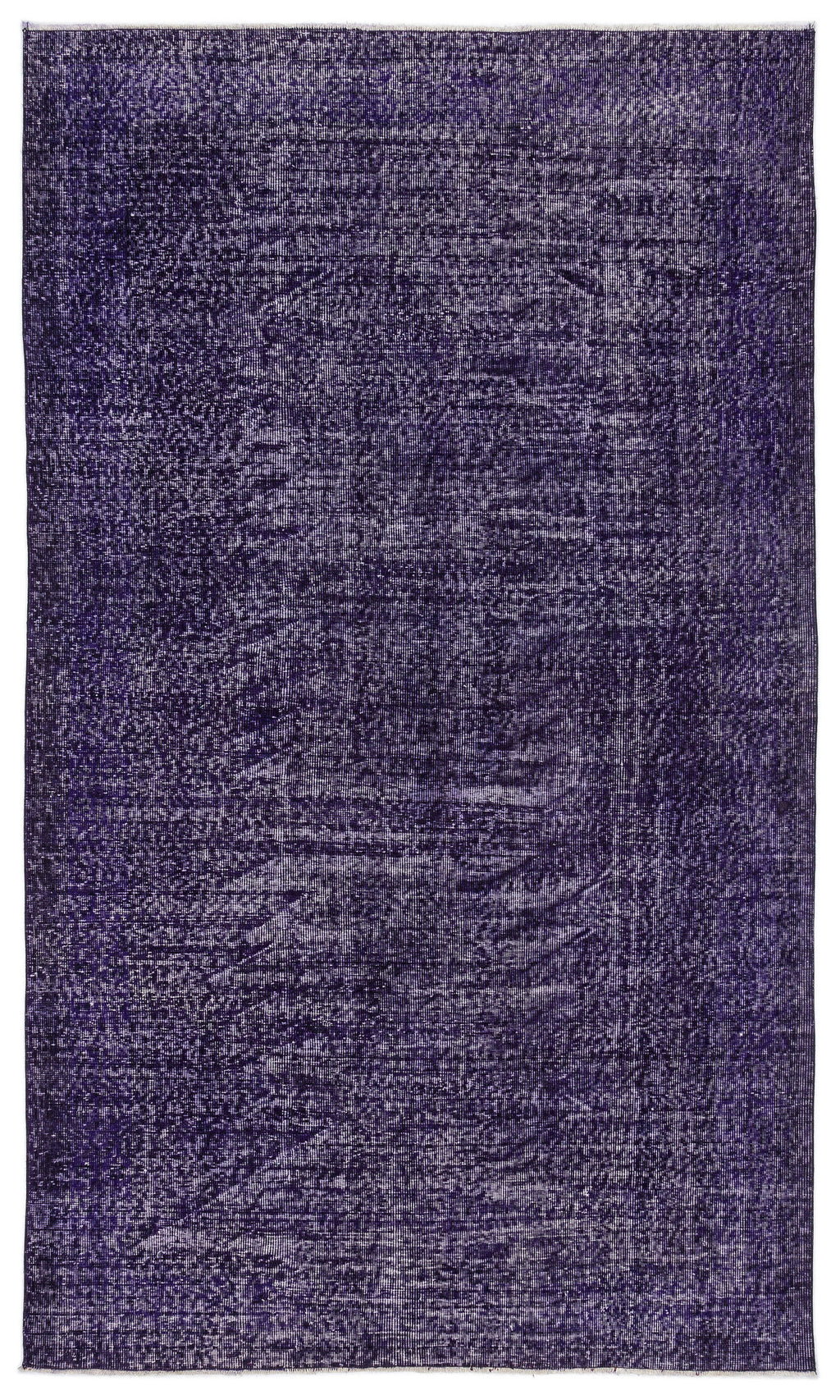 Purple Over Dyed Vintage Rug 5'3'' x 8'11'' ft 160 x 273 cm