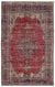 Naturel Over Dyed Vintage Rug 5'8'' x 9'7'' ft 173 x 292 cm