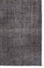 Gray Over Dyed Vintage Rug 6'1'' x 10'2'' ft 185 x 309 cm