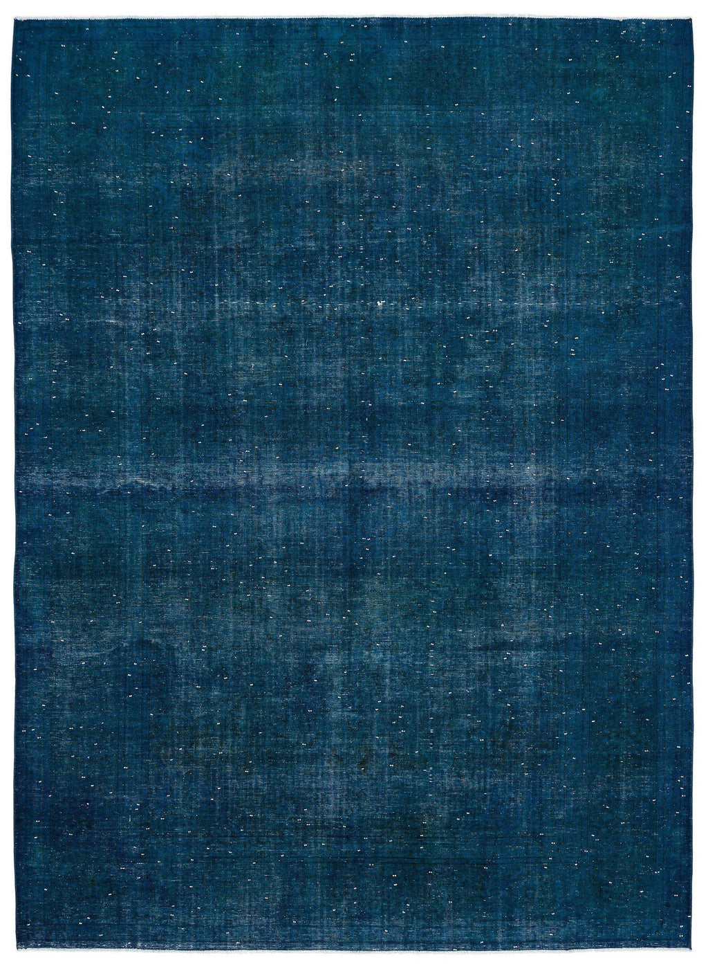 Turquoise  Over Dyed Vintage XLarge Rug 9'8'' x 13'2'' ft 294 x 402 cm