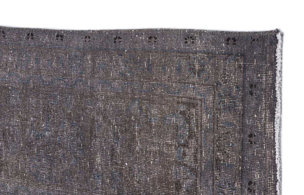 Gray Over Dyed Vintage XLarge Rug 9&#39;5&#39;&#39; x 12&#39;10&#39;&#39; ft 288 x 390 cm