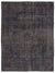 Gray Over Dyed Vintage XLarge Rug 9'5'' x 12'10'' ft 288 x 390 cm