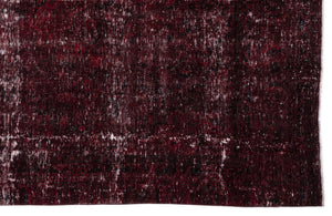 Red Over Dyed Vintage XLarge Rug 8'11'' x 12'12'' ft 271 x 396 cm