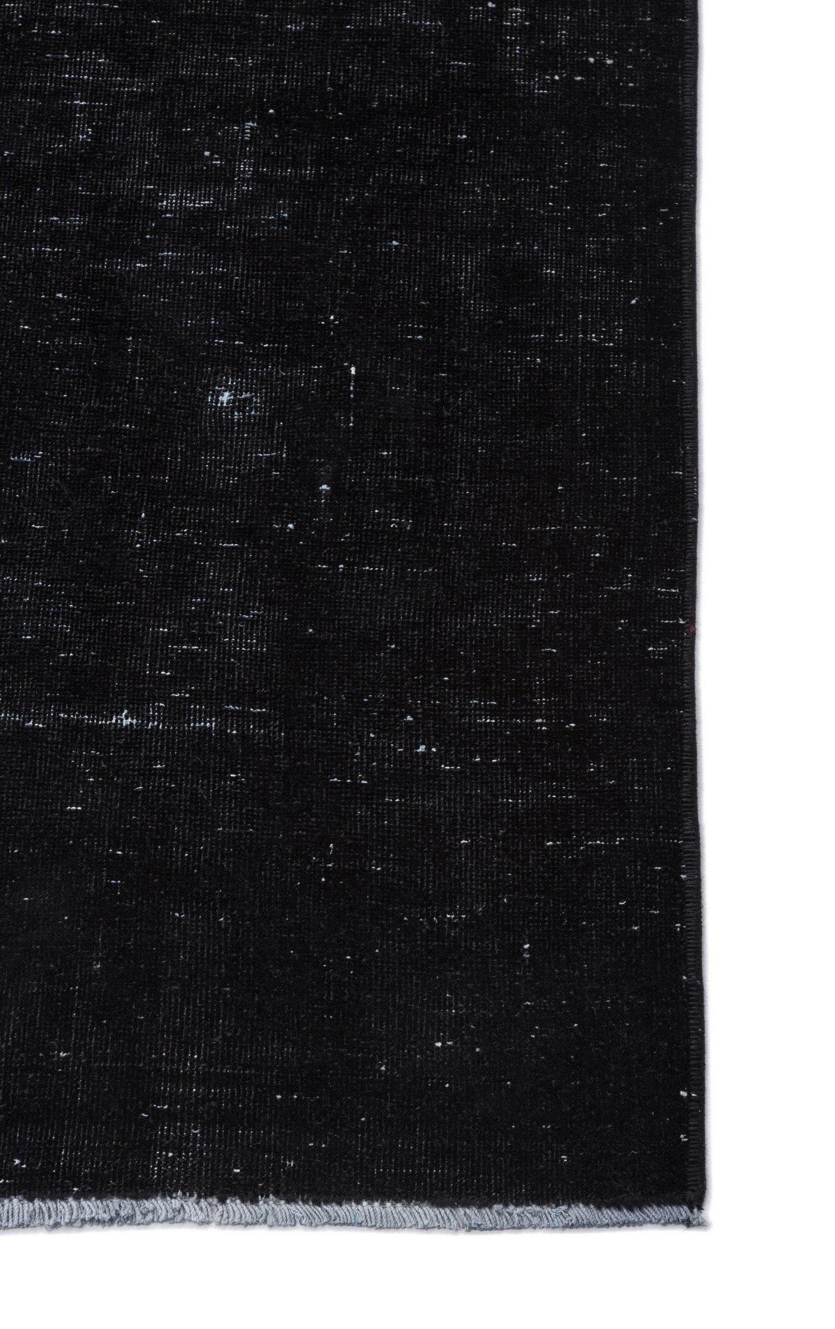 Black Over Dyed Vintage XLarge Rug 9&#39;10&#39;&#39; x 12&#39;9&#39;&#39; ft 299 x 388 cm