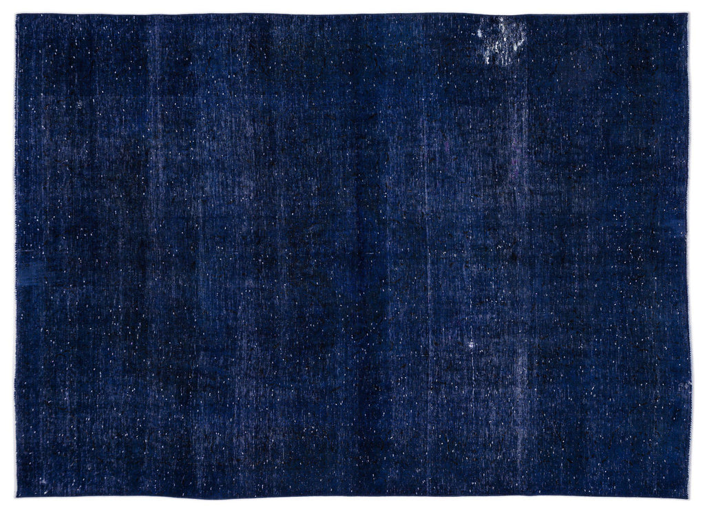Blue Over Dyed Vintage XLarge Rug 9'4'' x 13'1'' ft 284 x 400 cm