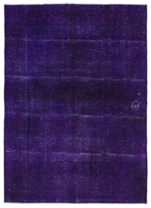 Purple Over Dyed Vintage XLarge Rug 9'5'' x 12'11'' ft 287 x 393 cm