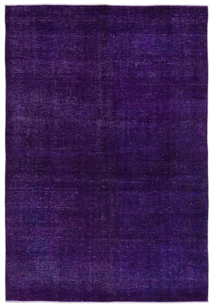 Purple Over Dyed Vintage XLarge Rug 8'3'' x 12'4'' ft 252 x 377 cm