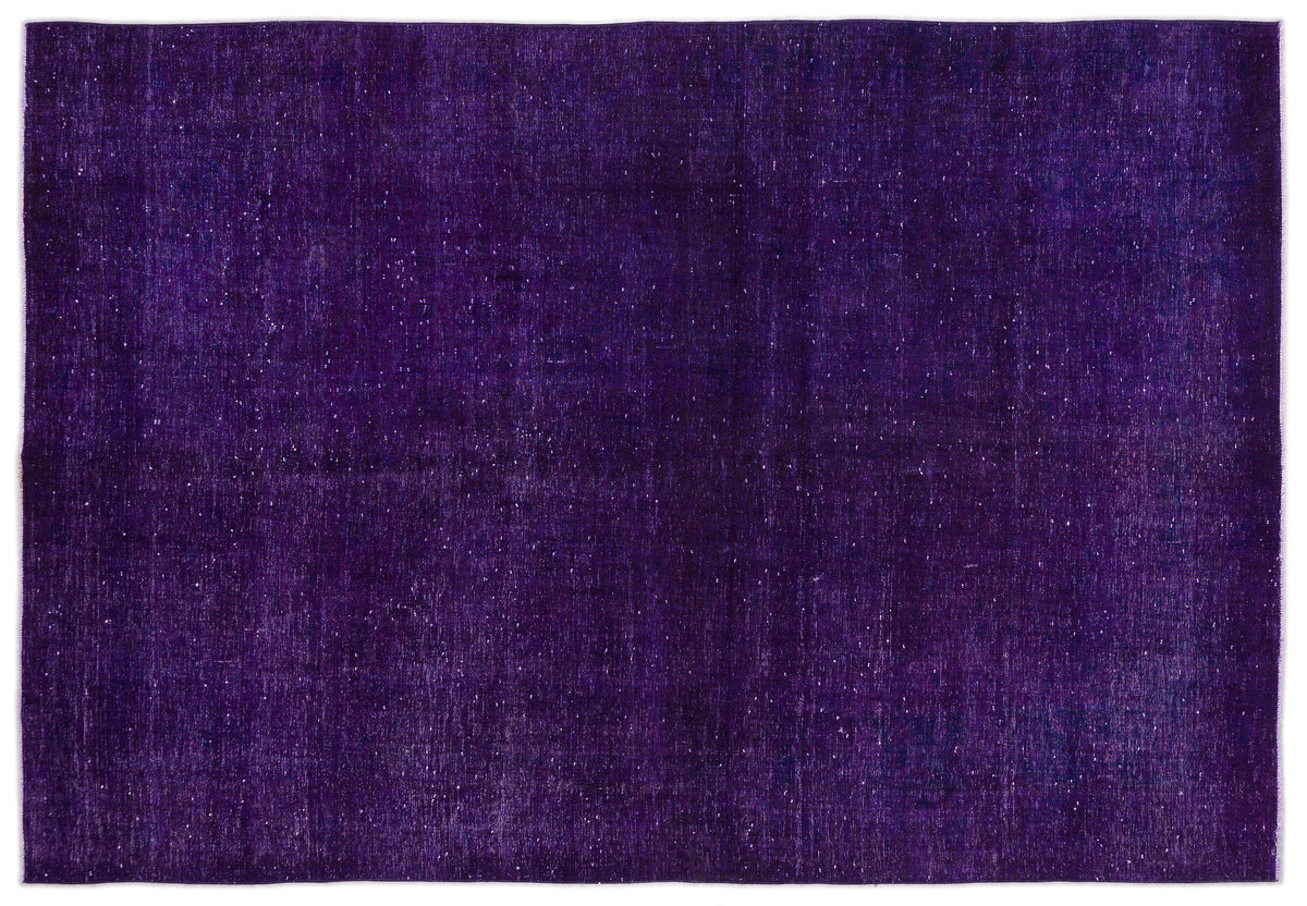 Purple Over Dyed Vintage XLarge Rug 8&#39;3&#39;&#39; x 12&#39;4&#39;&#39; ft 252 x 377 cm