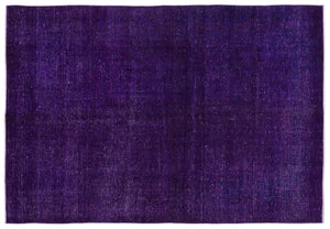 Purple Over Dyed Vintage XLarge Rug 8'3'' x 12'4'' ft 252 x 377 cm