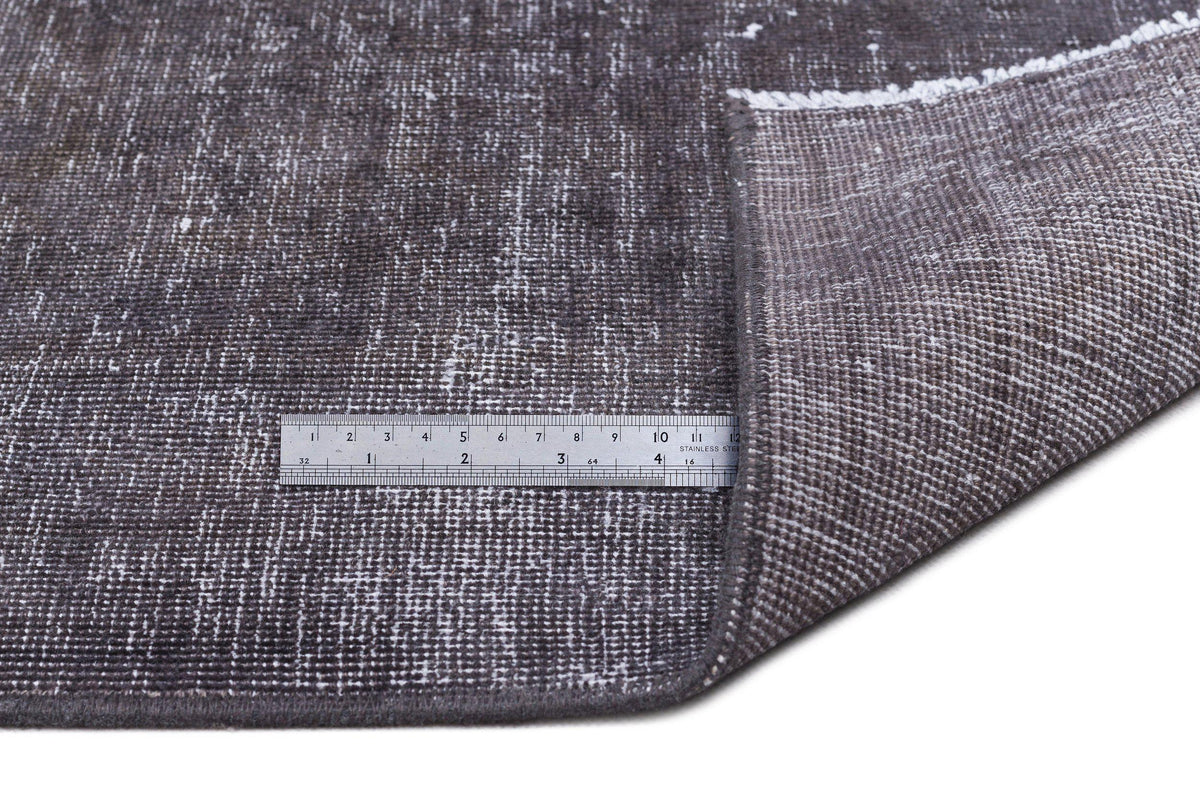 Gray Over Dyed Vintage XLarge Rug 9&#39;7&#39;&#39; x 13&#39;1&#39;&#39; ft 291 x 400 cm
