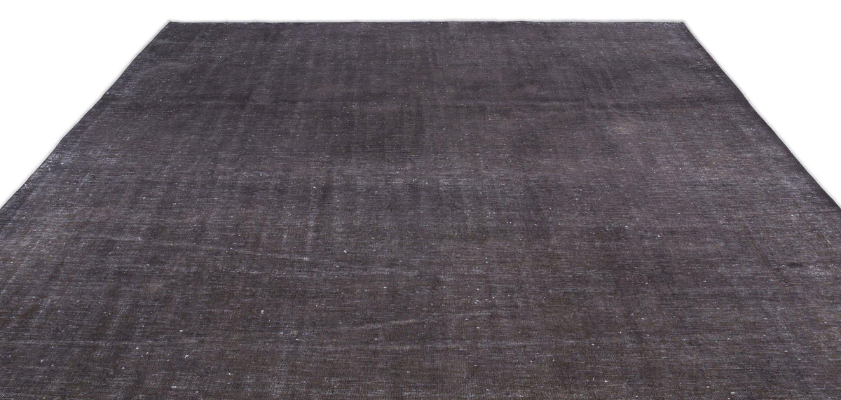 Gray Over Dyed Vintage XLarge Rug 9&#39;7&#39;&#39; x 13&#39;1&#39;&#39; ft 291 x 400 cm