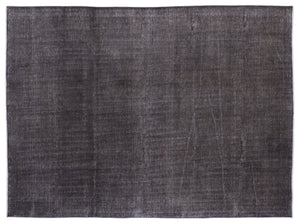 Gray Over Dyed Vintage XLarge Rug 9'7'' x 13'1'' ft 291 x 400 cm