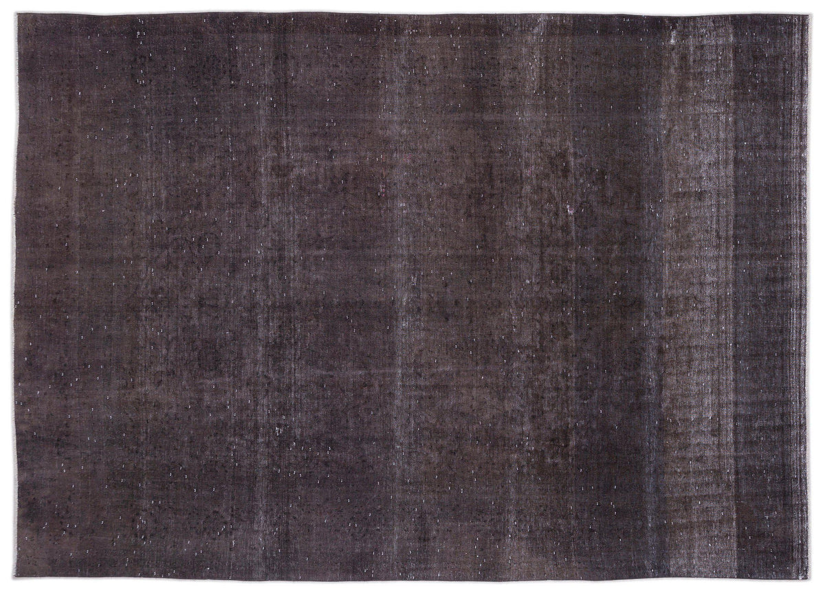 Gray Over Dyed Vintage XLarge Rug 9&#39;4&#39;&#39; x 13&#39;1&#39;&#39; ft 285 x 398 cm