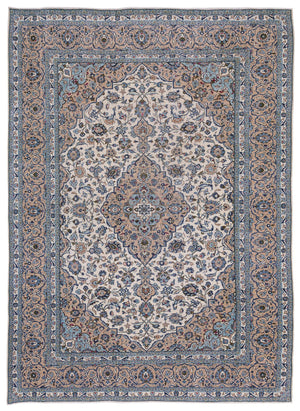 Naturel Over Dyed Vintage XLarge Rug 9'8'' x 13'2'' ft 295 x 402 cm