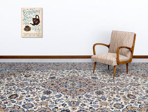 Naturel Over Dyed Vintage XLarge Rug 9'8'' x 13'2'' ft 295 x 402 cm