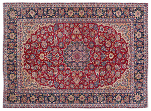 Heritage Natural Semi Antique XL Vintage Rug 9'3'' x 12'9'' ft 283 x 388 cm