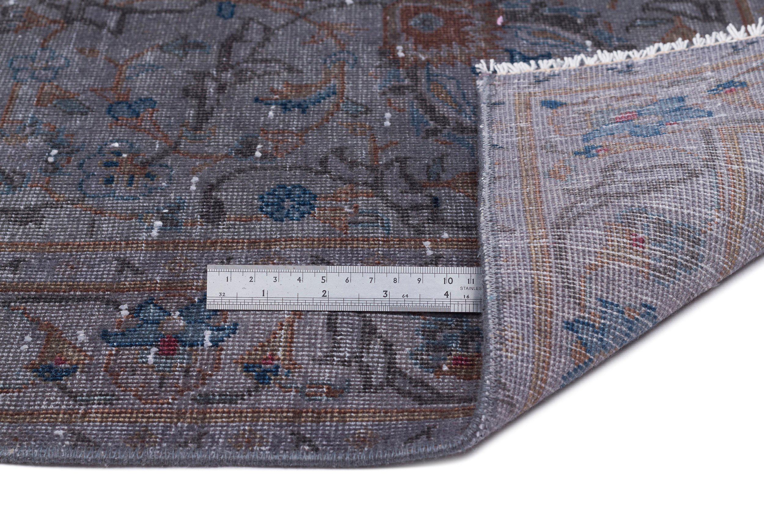 Gray Over Dyed Vintage XLarge Rug 9'9'' x 13'1'' ft 296 x 400 cm