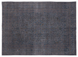 Gray Over Dyed Vintage XLarge Rug 9'9'' x 13'1'' ft 296 x 400 cm