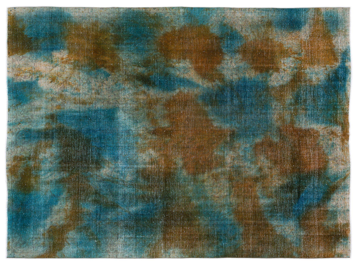 Retro Over Dyed Vintage XLarge Rug 9&#39;2&#39;&#39; x 12&#39;4&#39;&#39; ft 279 x 376 cm