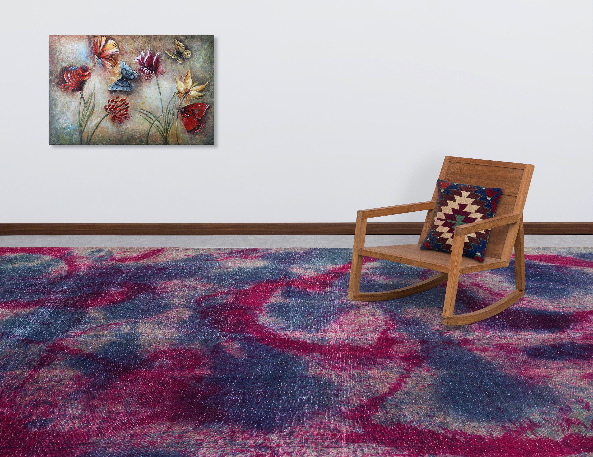 Retro Over Dyed Vintage XLarge Rug 9'5'' x 12'11'' ft 286 x 394 cm