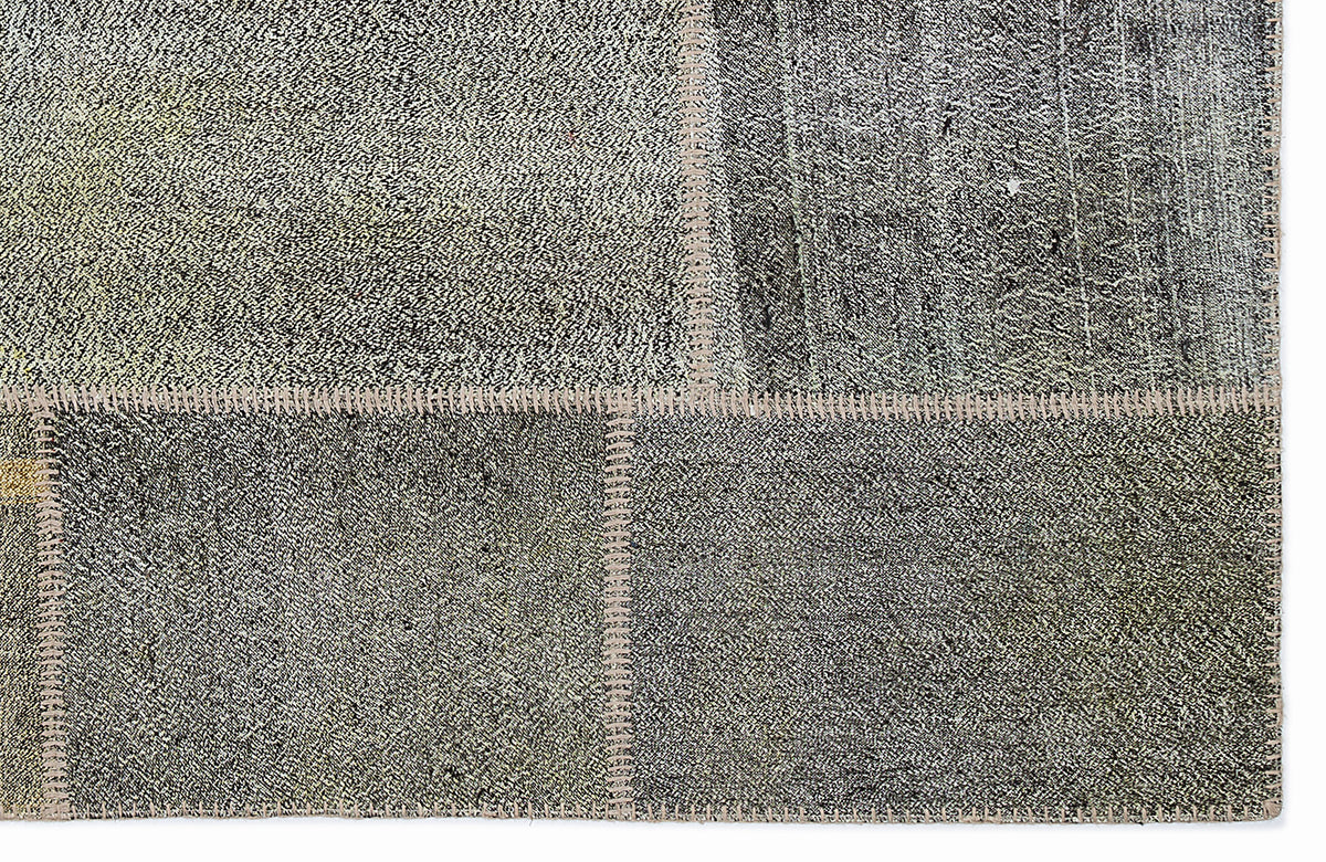 Mixed Over Dyed Kilim Patchwork Unique Rug 5&#39;3&#39;&#39; x 7&#39;7&#39;&#39; ft 160 x 230 cm