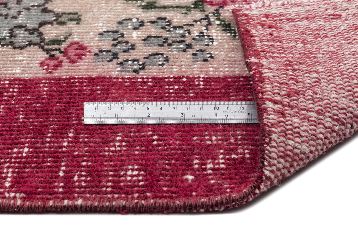 Naturel Over Dyed Vintage Rug 6&#39;5&#39;&#39; x 9&#39;8&#39;&#39; ft 195 x 294 cm