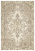 Beige Over Dyed Vintage Rug 6'3'' x 9'7'' ft 191 x 291 cm
