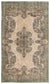 Naturel Over Dyed Vintage Rug 5'6'' x 9'6'' ft 168 x 290 cm