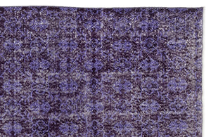 Retro Over Dyed Vintage Rug 6'10'' x 10'8'' ft 208 x 324 cm