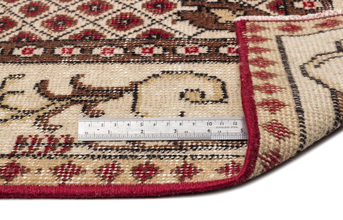 Naturel Over Dyed Vintage Rug 5&#39;8&#39;&#39; x 9&#39;4&#39;&#39; ft 173 x 284 cm