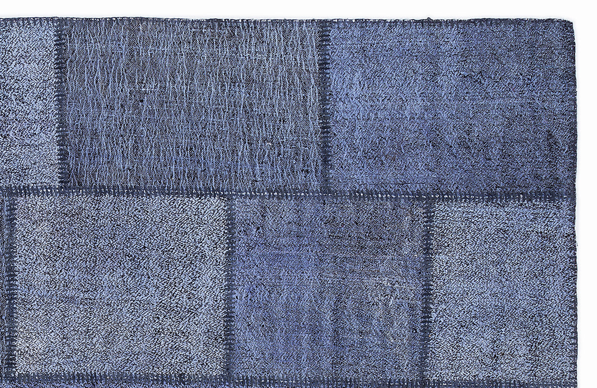 Mixed Over Dyed Kilim Patchwork Unique Rug 5&#39;3&#39;&#39; x 7&#39;7&#39;&#39; ft 160 x 230 cm