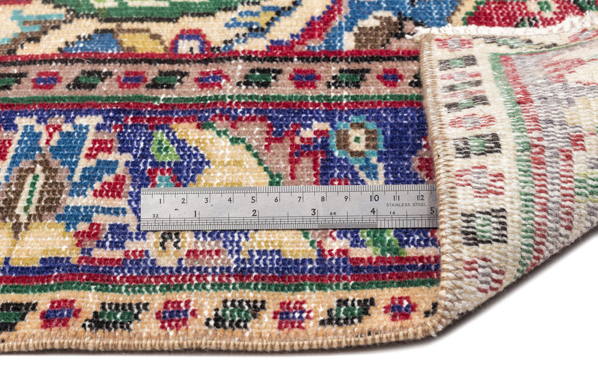 Naturel Over Dyed Vintage Rug 5&#39;10&#39;&#39; x 9&#39;5&#39;&#39; ft 177 x 286 cm