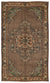 Naturel Over Dyed Vintage Rug 5'6'' x 9'3'' ft 167 x 281 cm