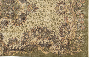 Naturel Over Dyed Vintage Rug 5'1'' x 8'11'' ft 154 x 272 cm