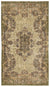 Naturel Over Dyed Vintage Rug 5'1'' x 8'11'' ft 154 x 272 cm
