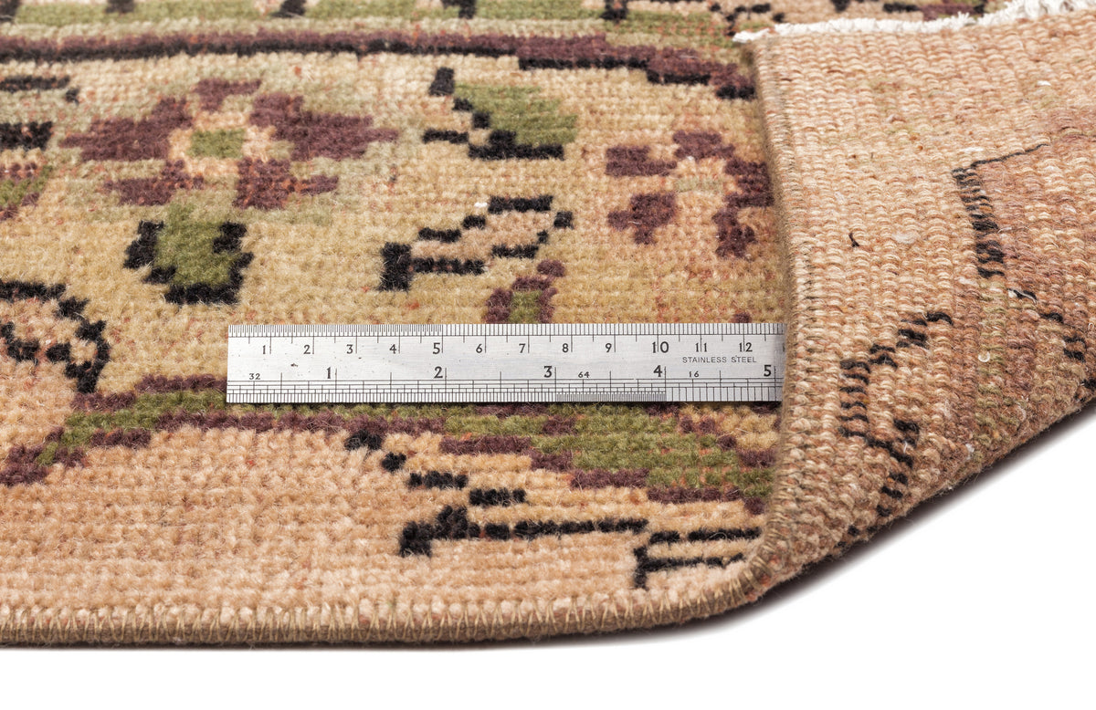 Naturel Over Dyed Vintage Rug 5&#39;4&#39;&#39; x 8&#39;9&#39;&#39; ft 163 x 266 cm