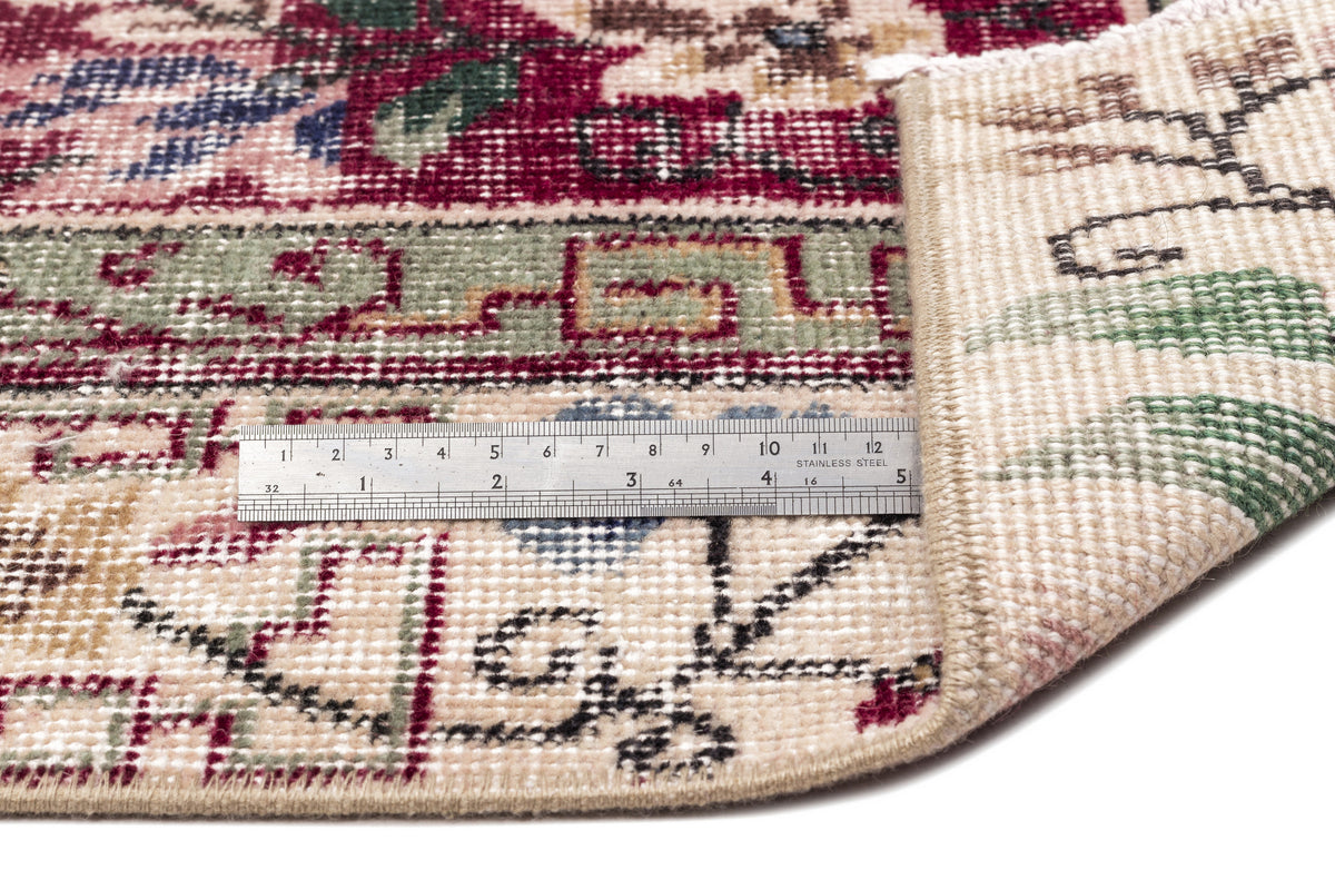 Naturel Over Dyed Vintage Rug 5&#39;6&#39;&#39; x 8&#39;6&#39;&#39; ft 168 x 260 cm