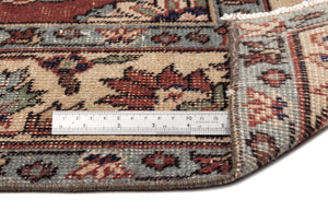 Naturel Over Dyed Vintage Rug 5'5'' x 8'10'' ft 165 x 269 cm