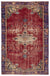 Naturel Over Dyed Vintage Rug 5'10'' x 9'1'' ft 178 x 278 cm