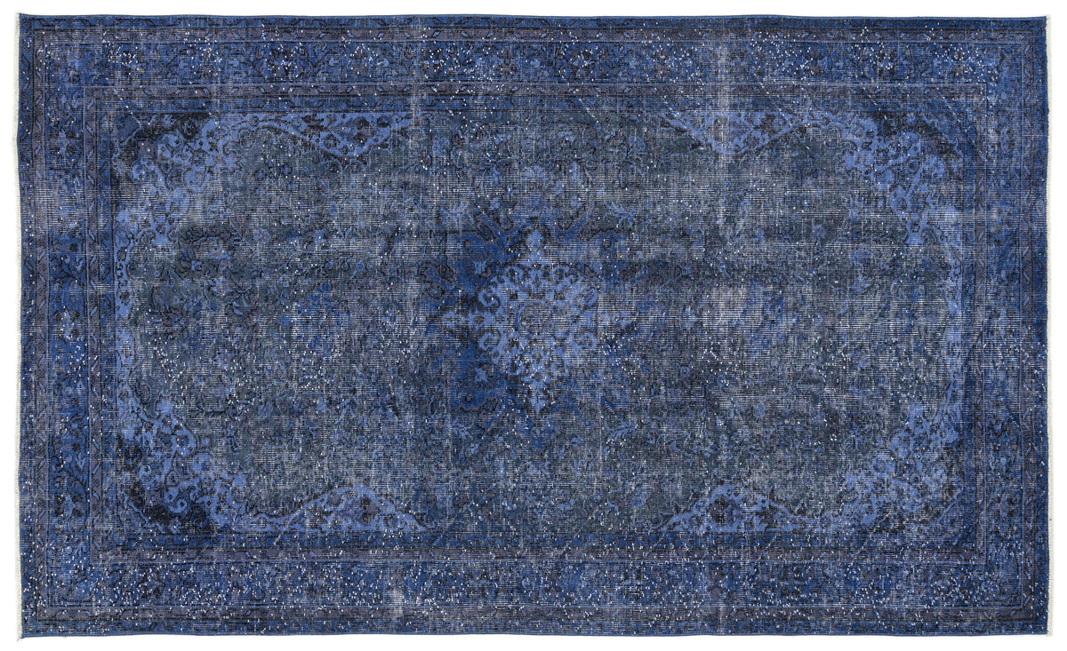 Naturel Over Dyed Vintage Rug 5&#39;7&#39;&#39; x 9&#39;3&#39;&#39; ft 171 x 283 cm