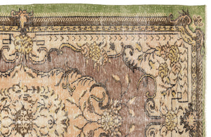 Naturel Over Dyed Vintage Rug 5'4'' x 8'6'' ft 163 x 260 cm