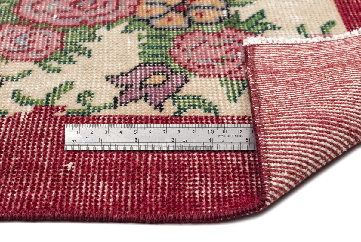 Naturel Over Dyed Vintage Rug 6&#39;2&#39;&#39; x 9&#39;8&#39;&#39; ft 188 x 295 cm