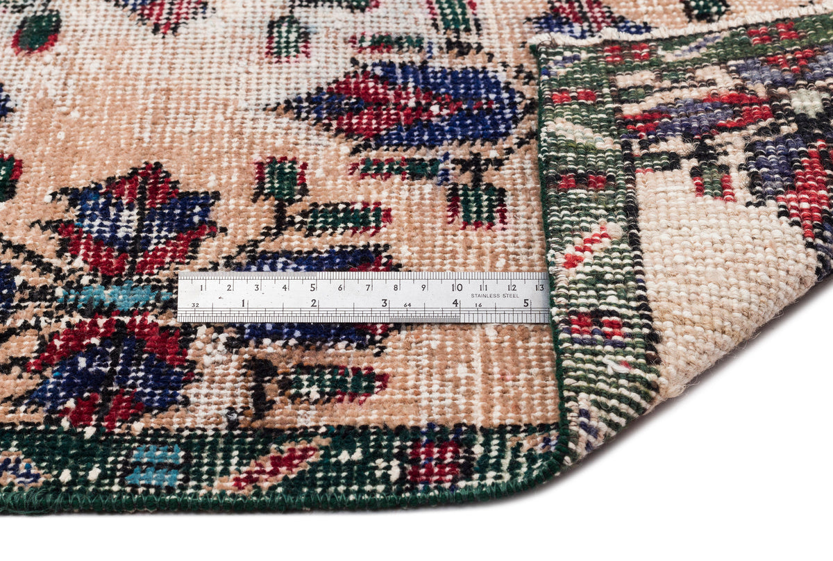 Retro Over Dyed Vintage Rug 4&#39;0&#39;&#39; x 7&#39;10&#39;&#39; ft 122 x 238 cm