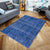 Blue Over Dyed Rug I Plain Rug | Turkish Rug | Hand Weaving Rug  | Bedroom Rug | Wool Rug | Vintage Rug | Tumbled Rug  | Naturel Rug | Boho Rug I   5'10'' x 9'5'' ft 178 x 287 cm