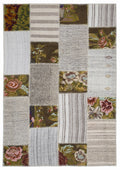 Karabakh Over Dyed Kilim Patchwork Unique Rug 5'3'' x 7'7'' ft 160 x 230 cm