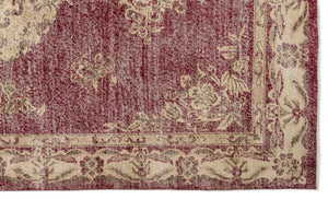 Naturel Over Dyed Vintage Rug 6'4'' x 10'8'' ft 194 x 325 cm