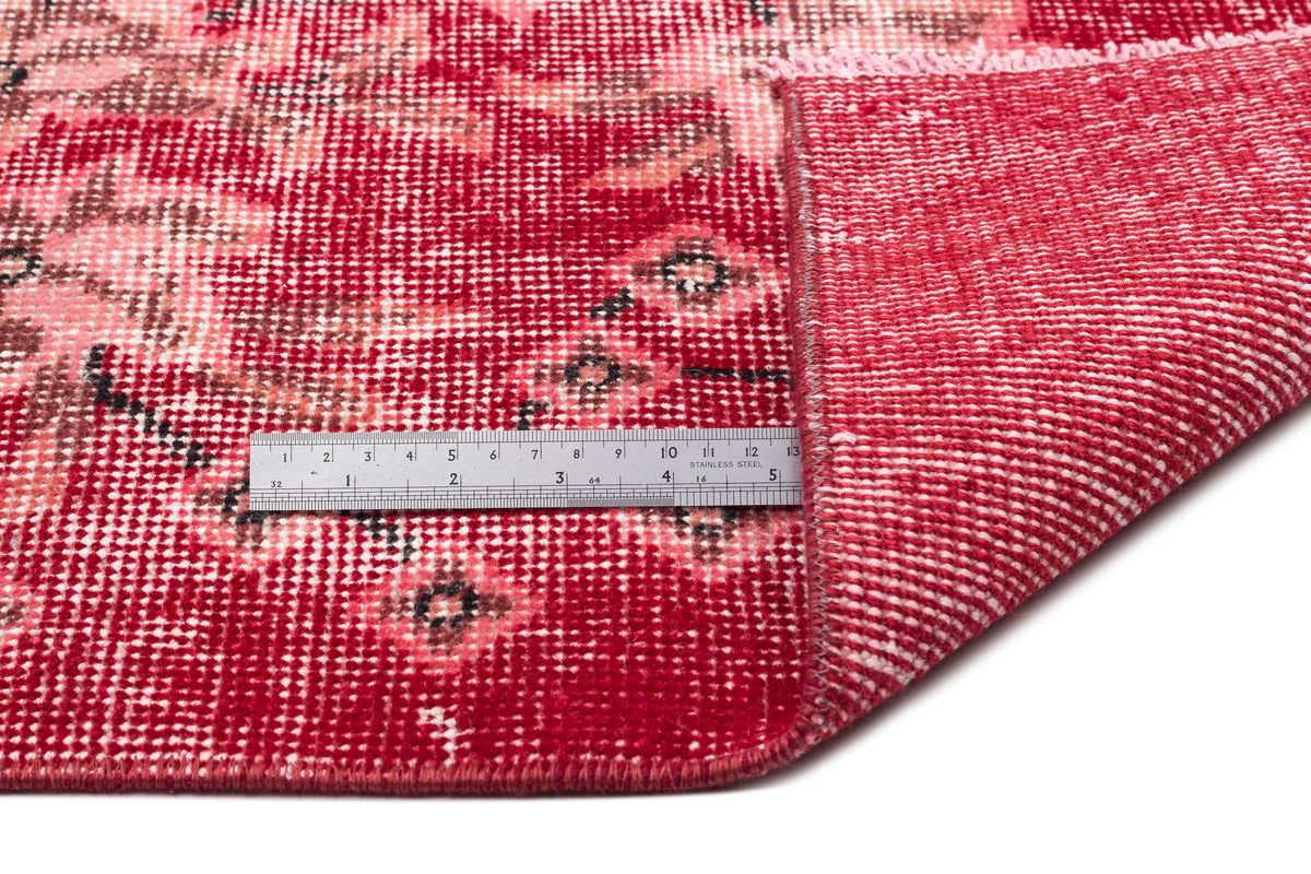 Retro Over Dyed Vintage Rug 5&#39;3&#39;&#39; x 9&#39;0&#39;&#39; ft 160 x 275 cm