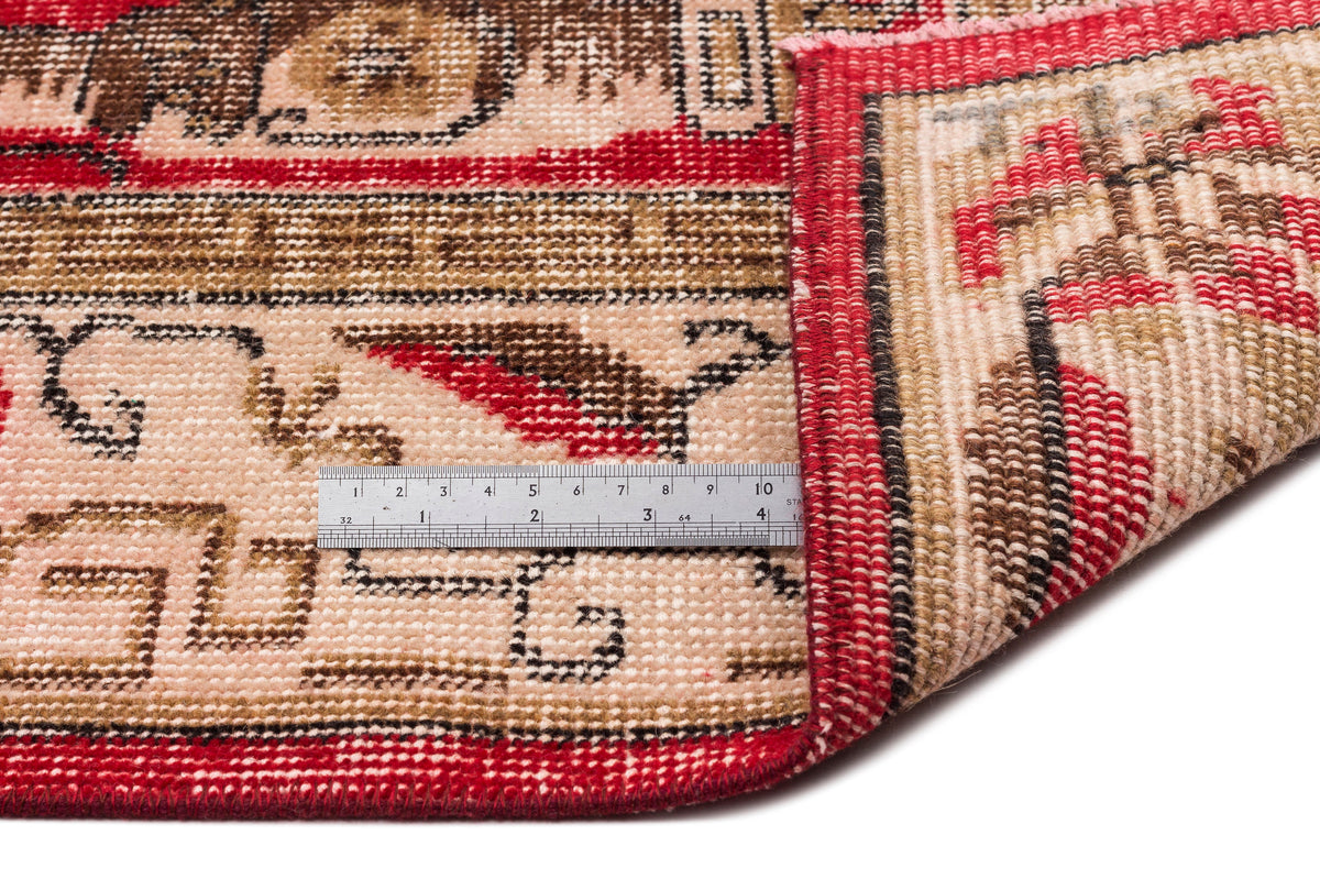 Naturel Over Dyed Vintage Rug 5&#39;7&#39;&#39; x 9&#39;1&#39;&#39; ft 169 x 276 cm