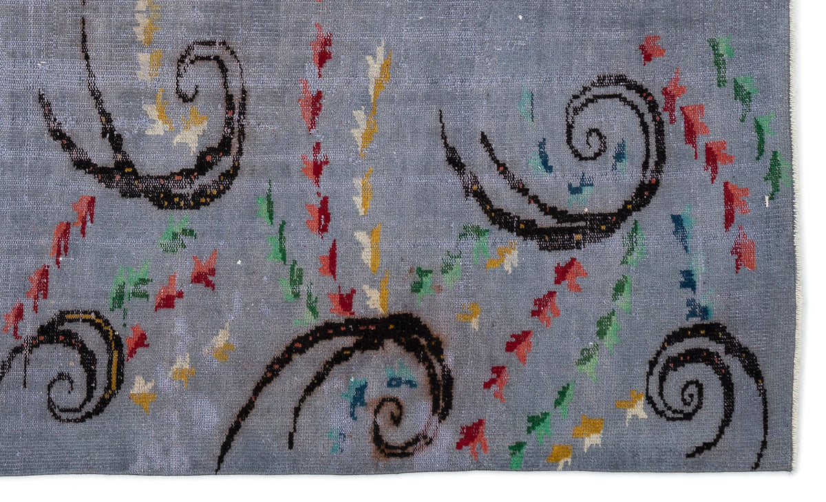 Retro Design Natural Vintage Rug 5&#39;11&#39;&#39; x 10&#39;1&#39;&#39; ft 180 x 307 cm